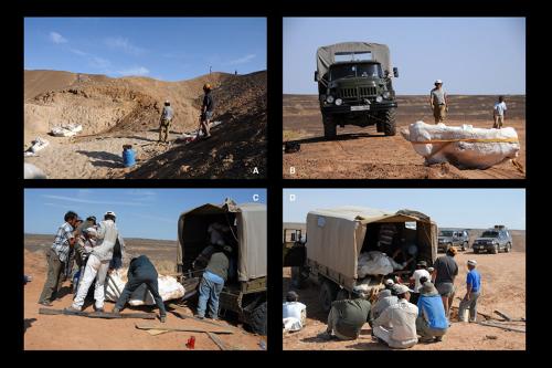 [2009] Mongolia dinosaur expedition photograph exhibition