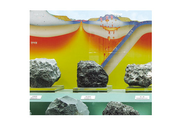 판구조론과 암석의 생성 장소 이미지