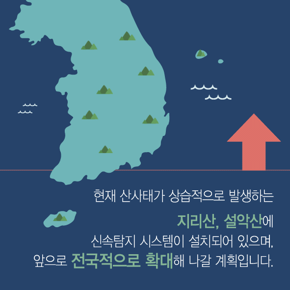 CARD NEWS 기상재해로 인한 사망의 중요한 요인 중 하나인 [ 산사태 ] 사진11