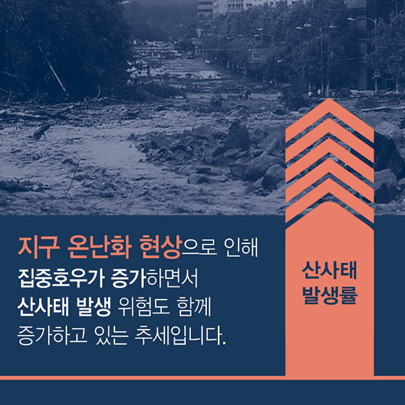 CARD NEWS 기상재해로 인한 사망의 중요한 요인 중 하나인 [ 산사태 ] 사진6