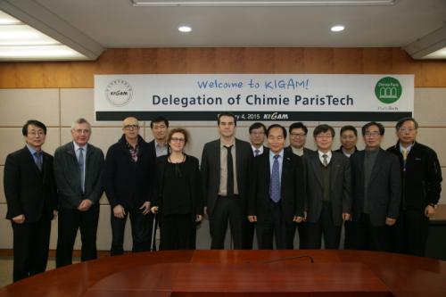 프랑스 Chimie ParisTech 일행 방문