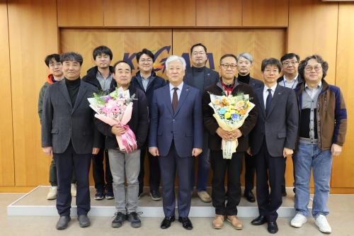 이철우, 고바야시타카오 책임연구원 정년퇴임식