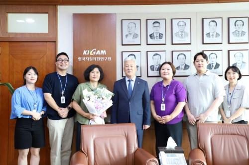 김주옥 전문기능원 정년퇴임