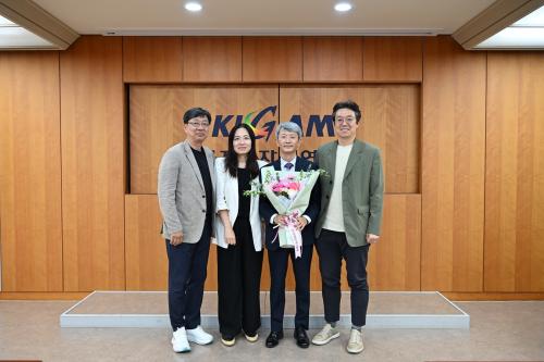 홍석의 책임기술원 정년퇴임식 