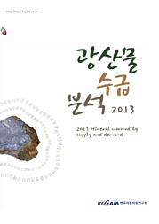 광산물 수급 분석 2013