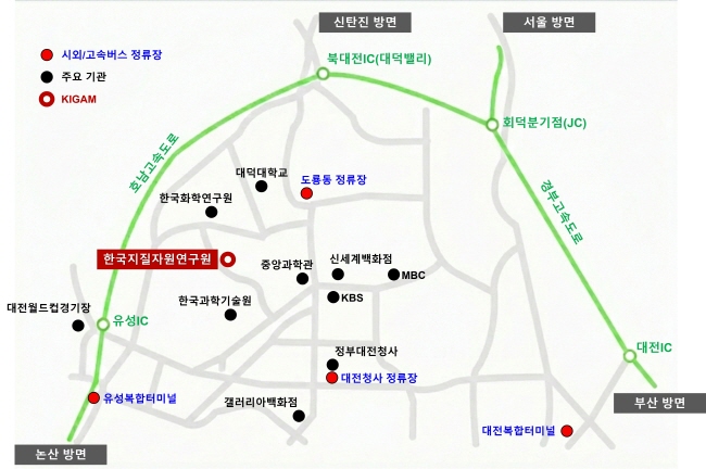 오시는길