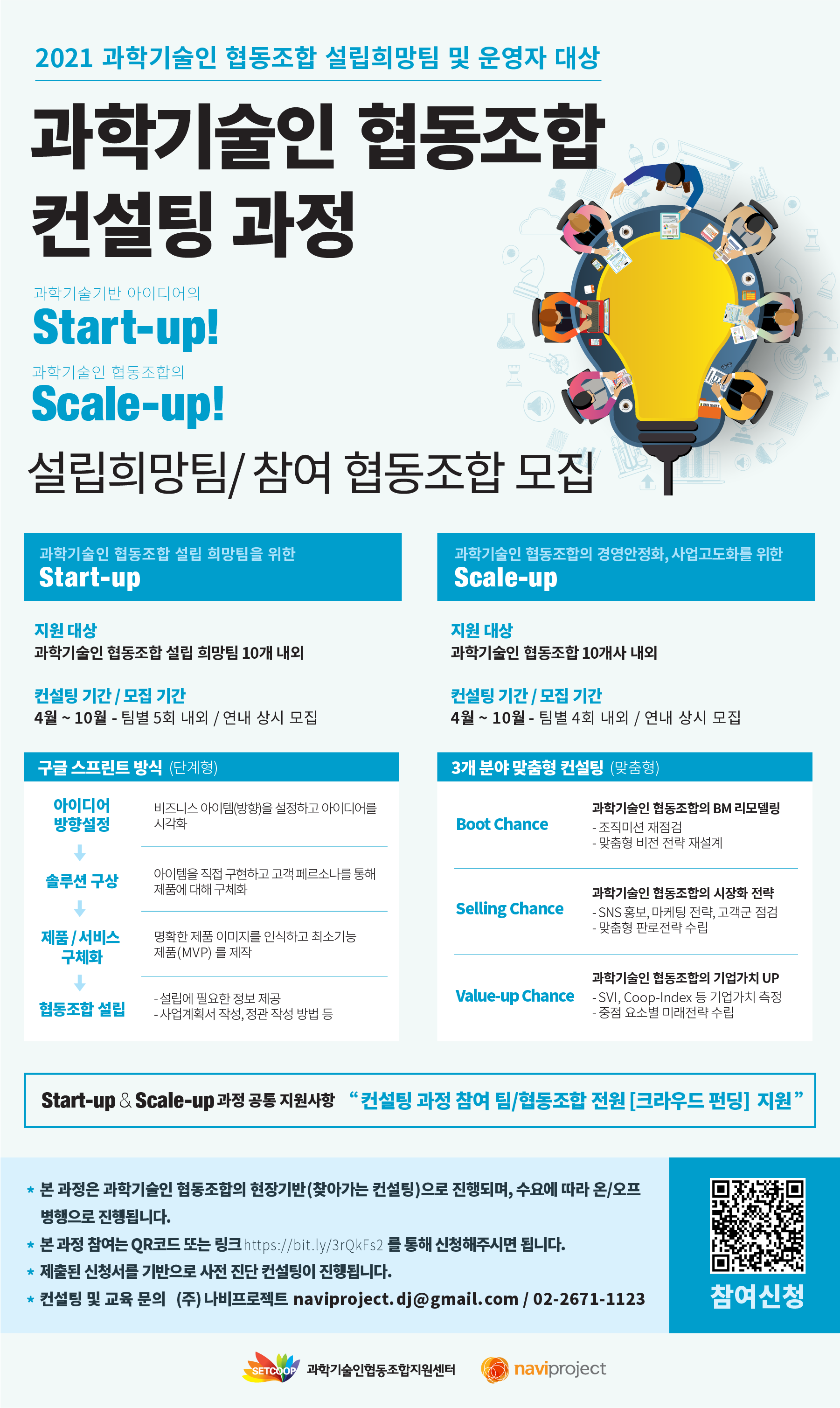 과학기술인 협동조합 컨설팅 과정