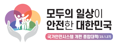 국가안전시스템 개편 종합대책
